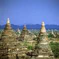 berblick ber das Tempelgelnde Bagan (Pagan), Burma [00234-K-17]