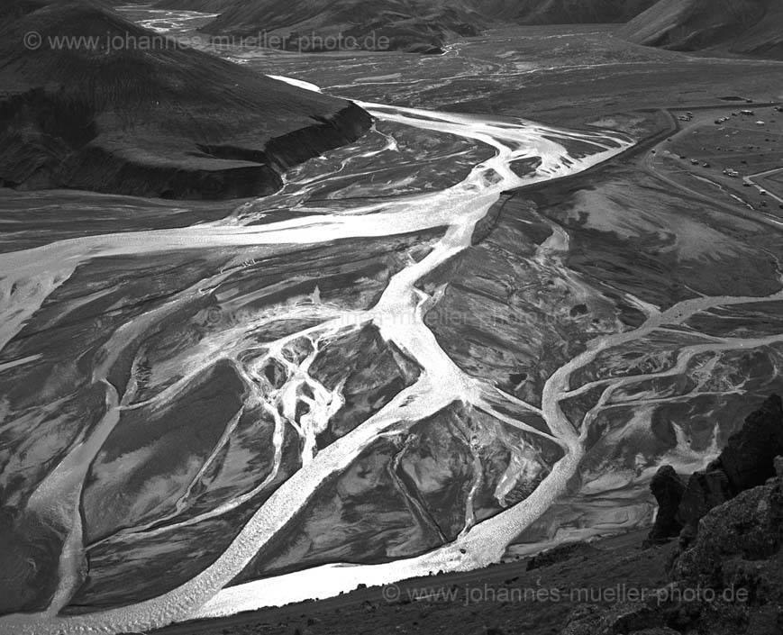 Flusslandschaft bei Landmanalaugar (Island) [SW-03119-7]